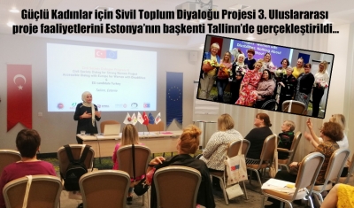 Güçlü Kadınlar için Sivil Toplum Diyaloğu Projesi Estonya’da gerçekleştirildi